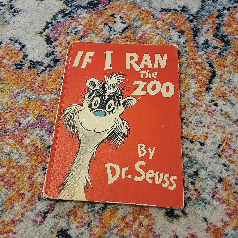 Dr. Suess Vintage book 1950 If I ran a zoo hardcover